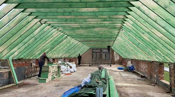 Image : Houten Skeletbouw